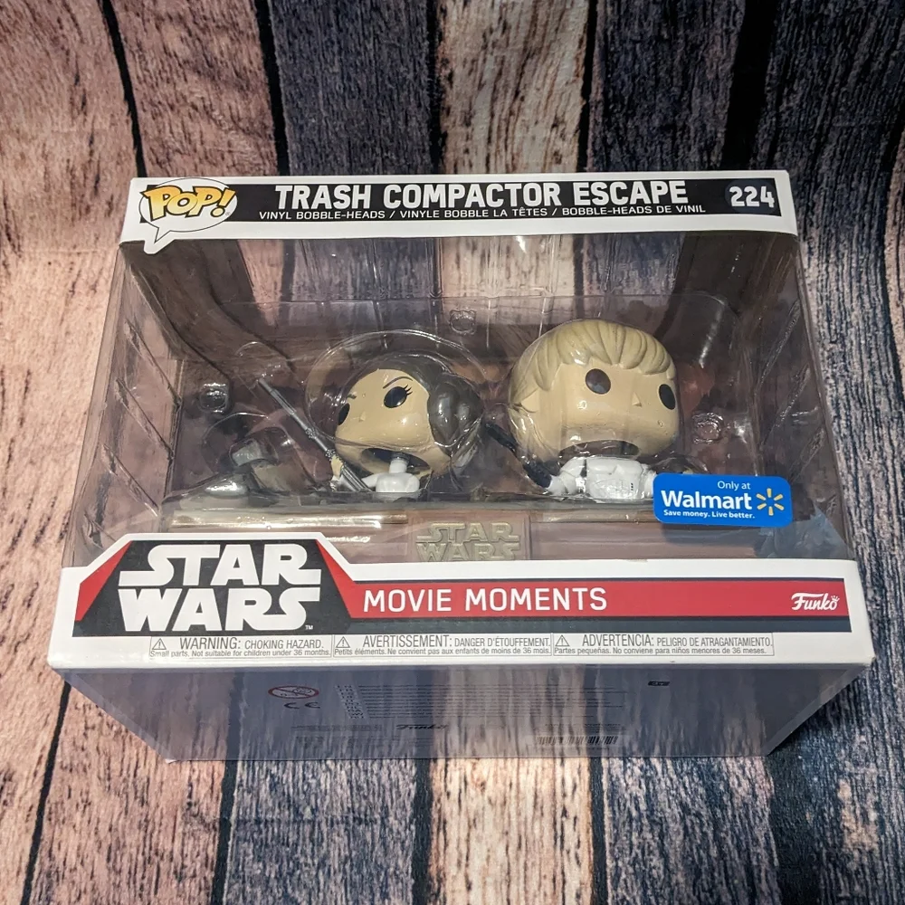 Funko Pop Star Wars Movie Moments Trash Compactor Escape #224 - Picture 3 of 7